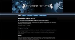 Desktop Screenshot of coltekukltd.com